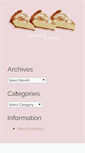 Mobile Screenshot of gateau.gluonporridge.net